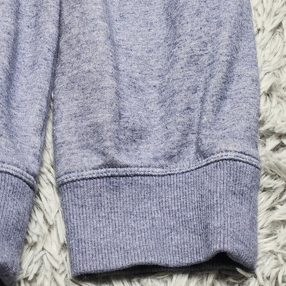 English Laundry Sweater Sweatshirt Mens XL Blue‎ Heathered 1/4 Zip Pullover - Picture 5 of 10